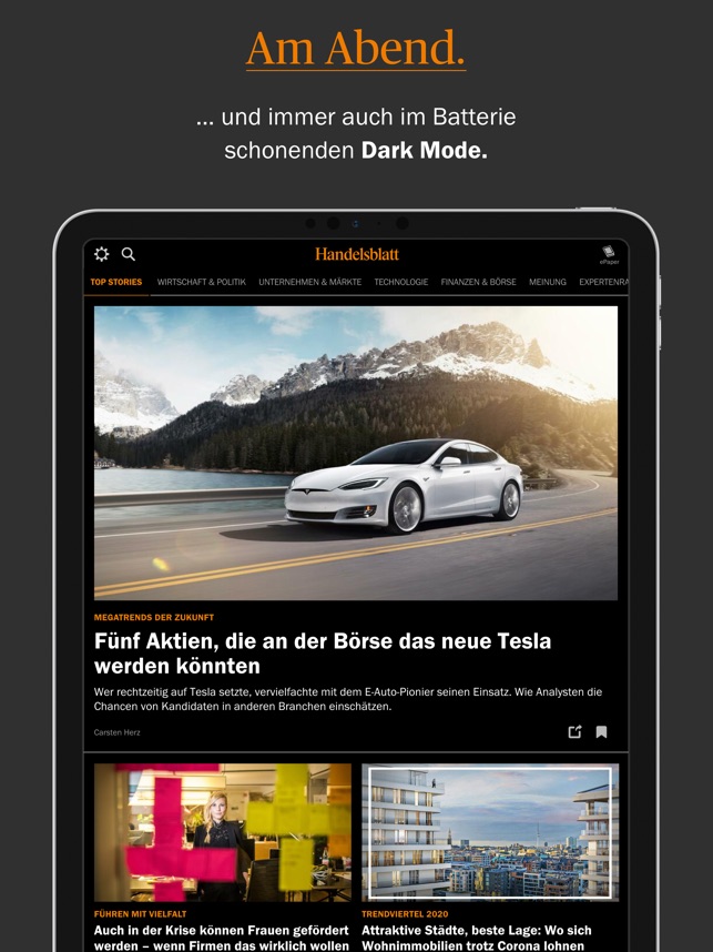 Handelsblatt Nachrichten On The App Store