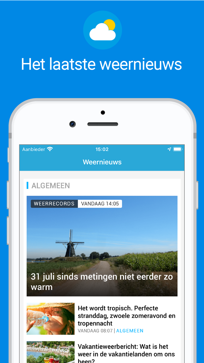 Weerplaza - complete weer app