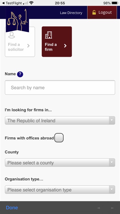 Law Directory of Ireland