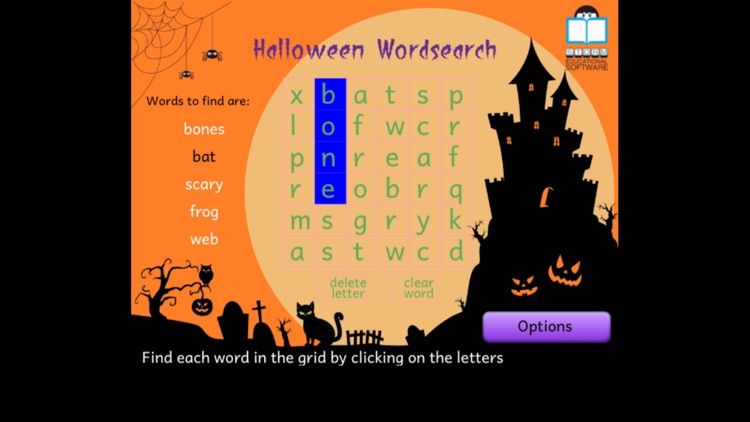 Halloween Wordsearch Lite screenshot-4