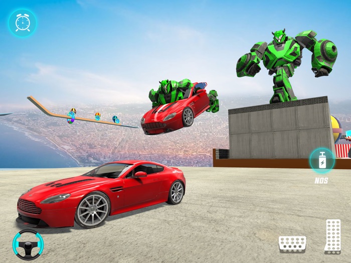 Car Stunt Robot Transform