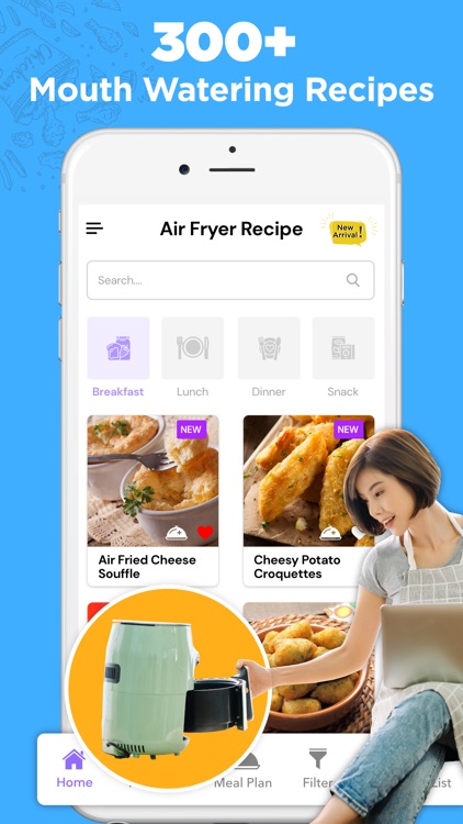 Healthy Air Fryer Recipes screenshot-0