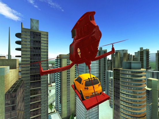 Flying Drone Car Delivery Sim screenshot 3