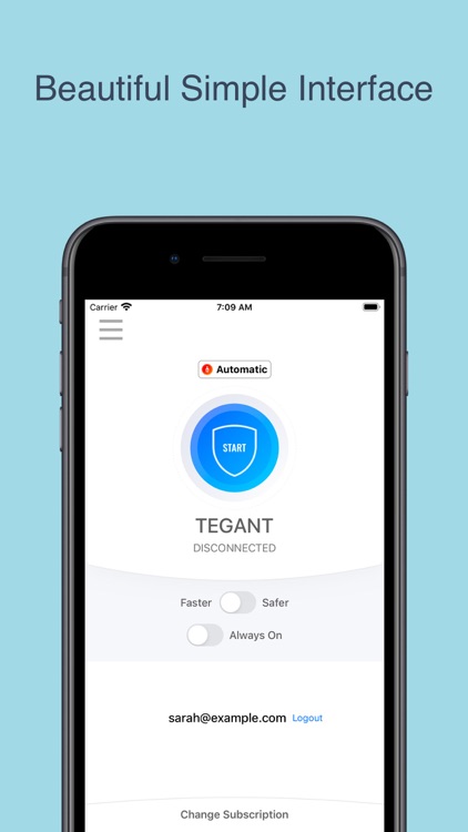 Tegant VPN - Best VPN 2020 screenshot-0