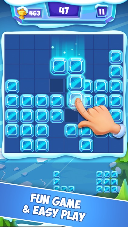 Ice Block Puzzle Game