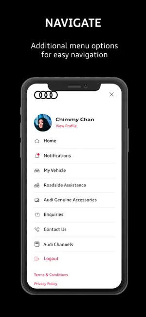 Screenshot 3 Audi Service SG iphone