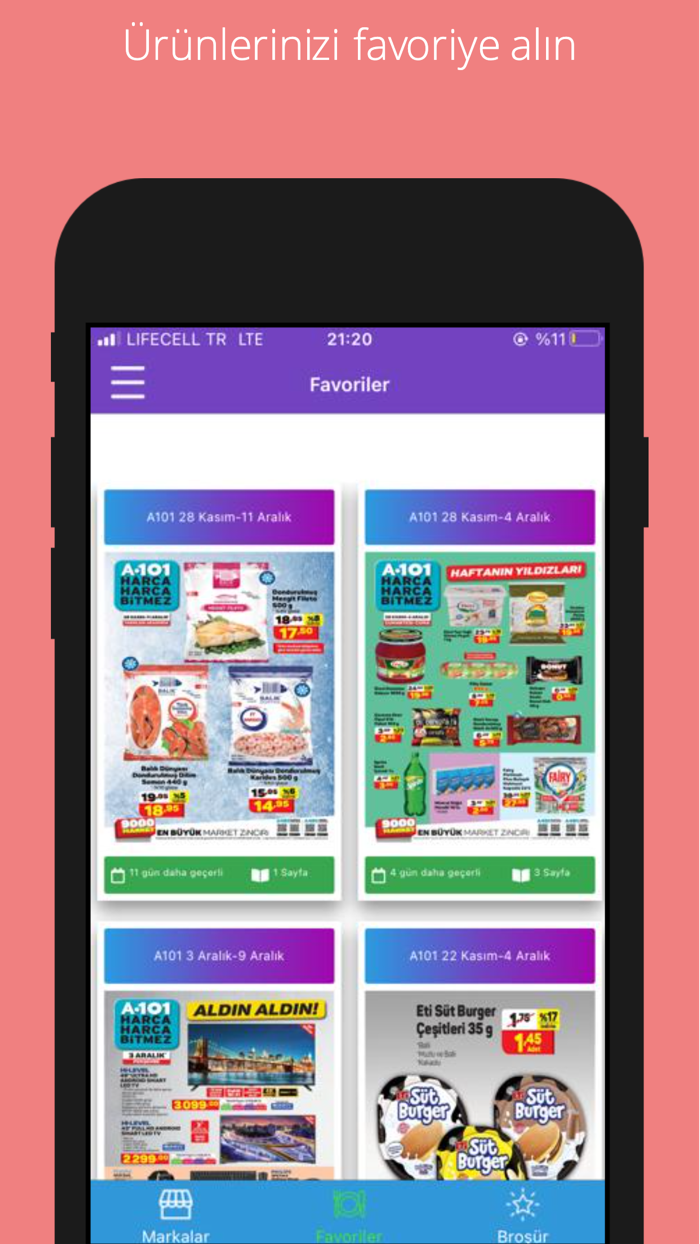 Aktüel Ürünler Sepeti