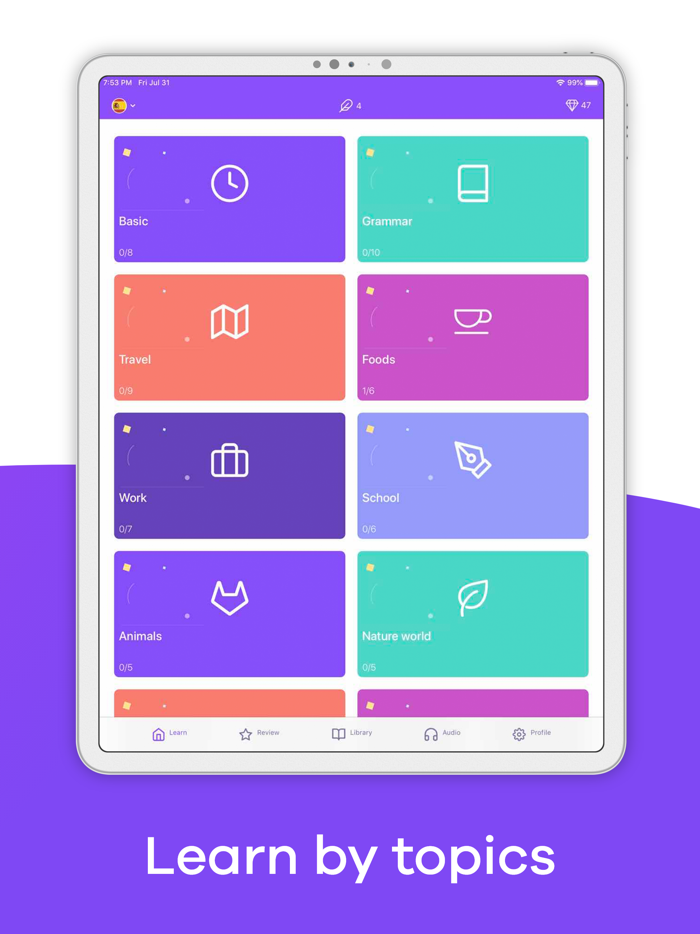 Learn Languages with LingoKing