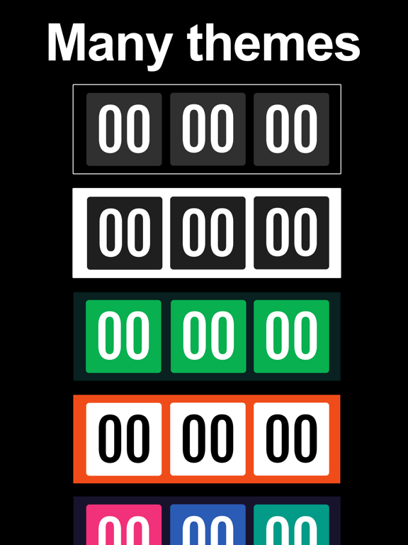 Aesthetic Flip Clock screenshot 4