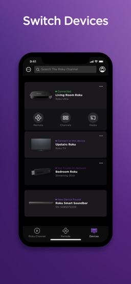 Roku app screenshot