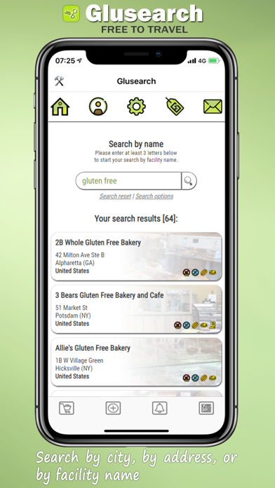 How to cancel & delete Glusearch Gluten free places from iphone & ipad 3