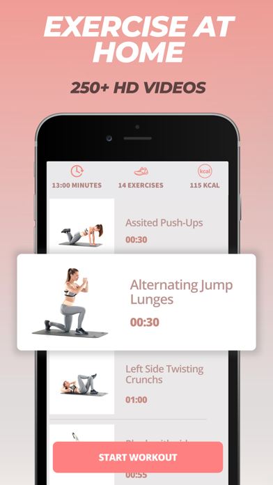 Workout for Women Fitness App screenshot 3