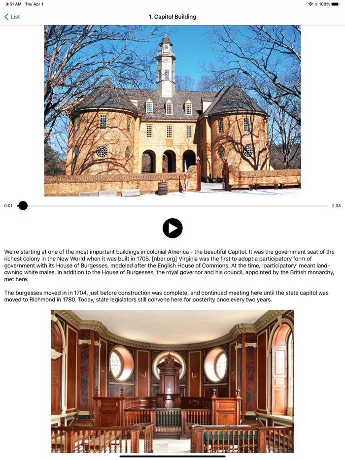 Colonial Williamsburg History