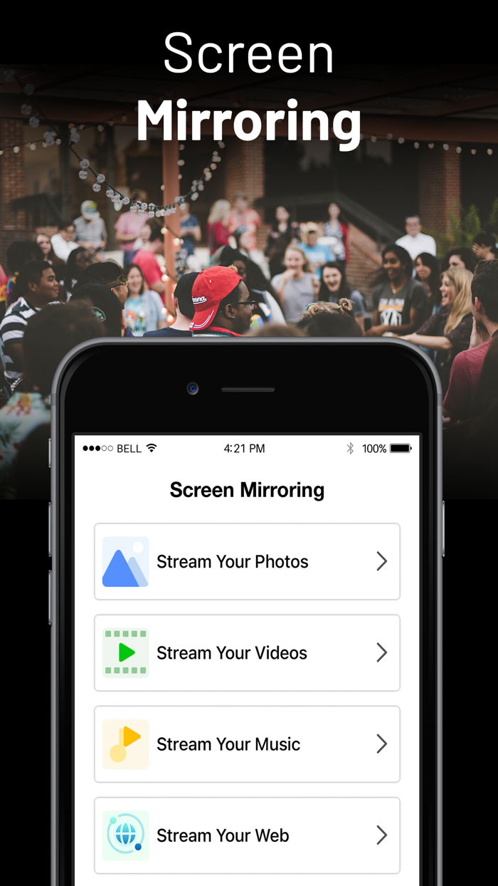 Screen Mirroring with All TV