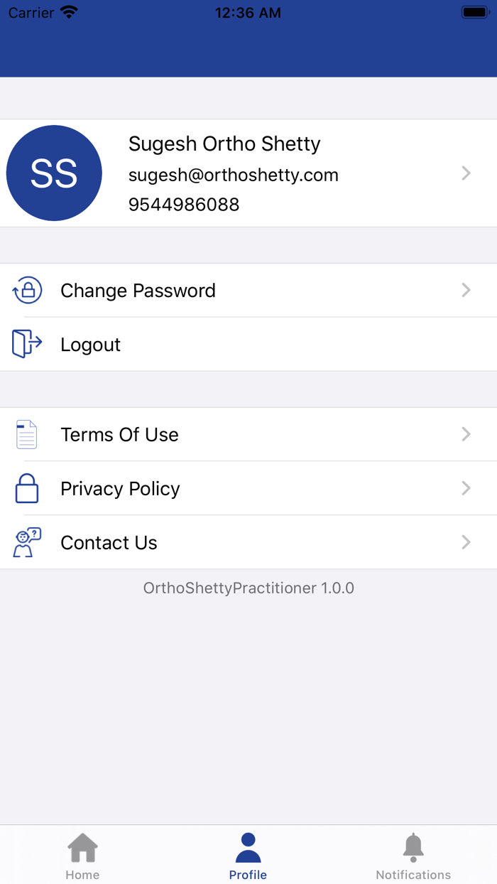 Ortho Shetty Practitioner