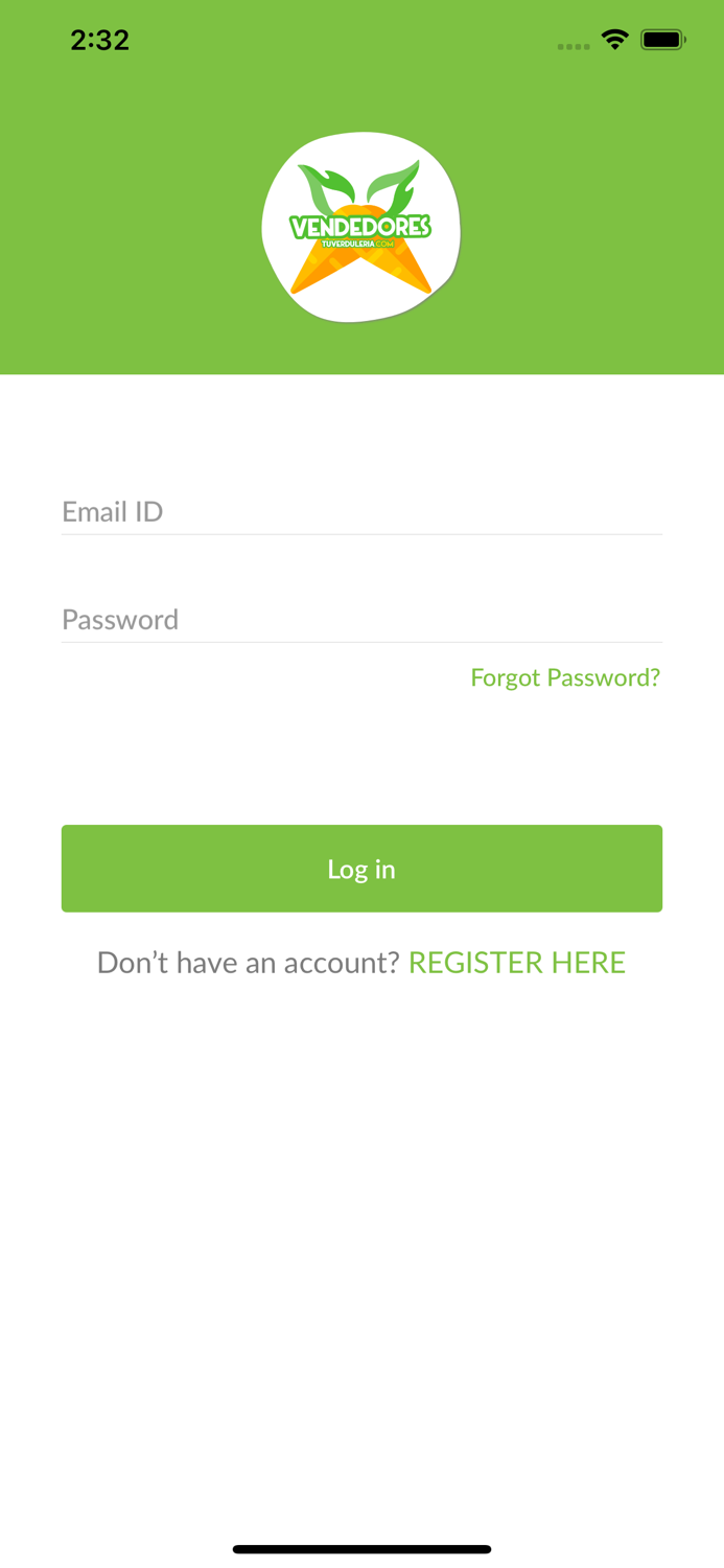 APP Vendedores - TUVERDULERIA