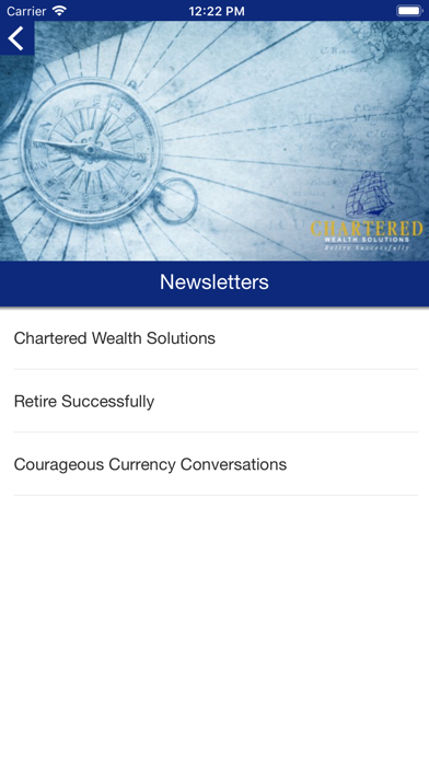 Chartered Wealth Solutions screenshot 2