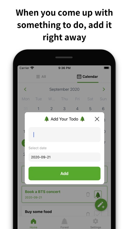 Todo Forest - Beautiful To-do screenshot-3