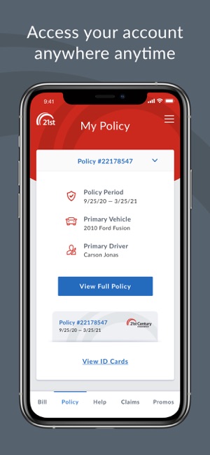 21st Century Insurance On The App Store
