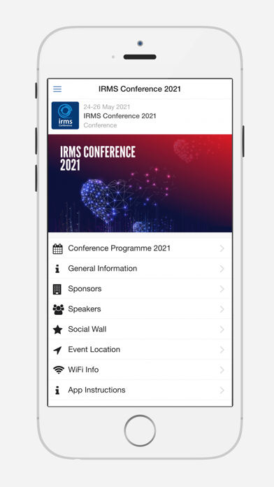 IRMS Conference 2023 screenshot 2