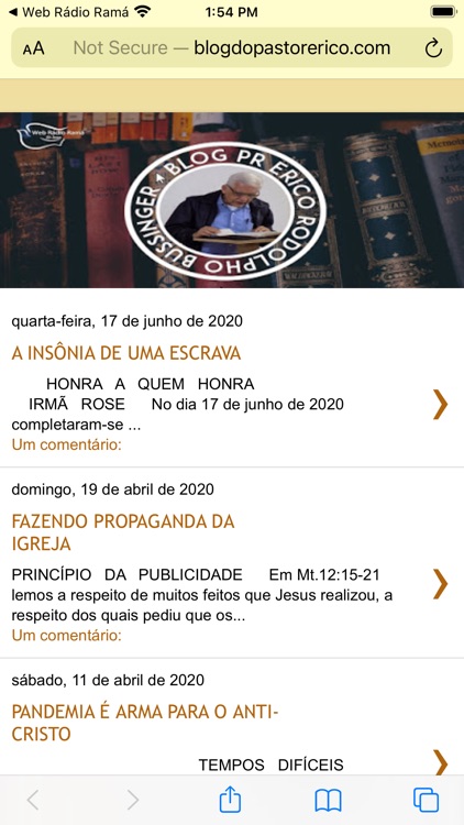 Web Rádio Ramá screenshot-3