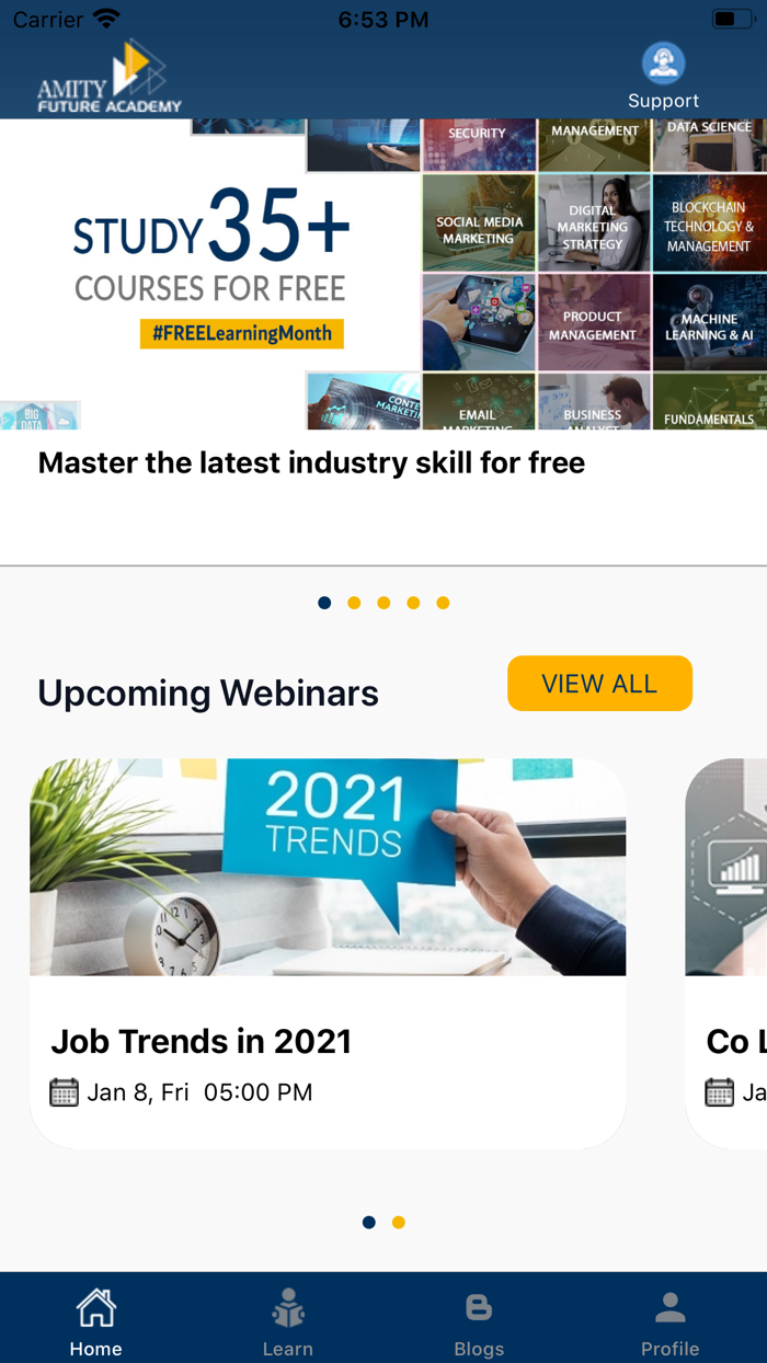 Amity Future Academy App