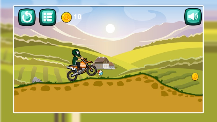 Mountain motorcycle race