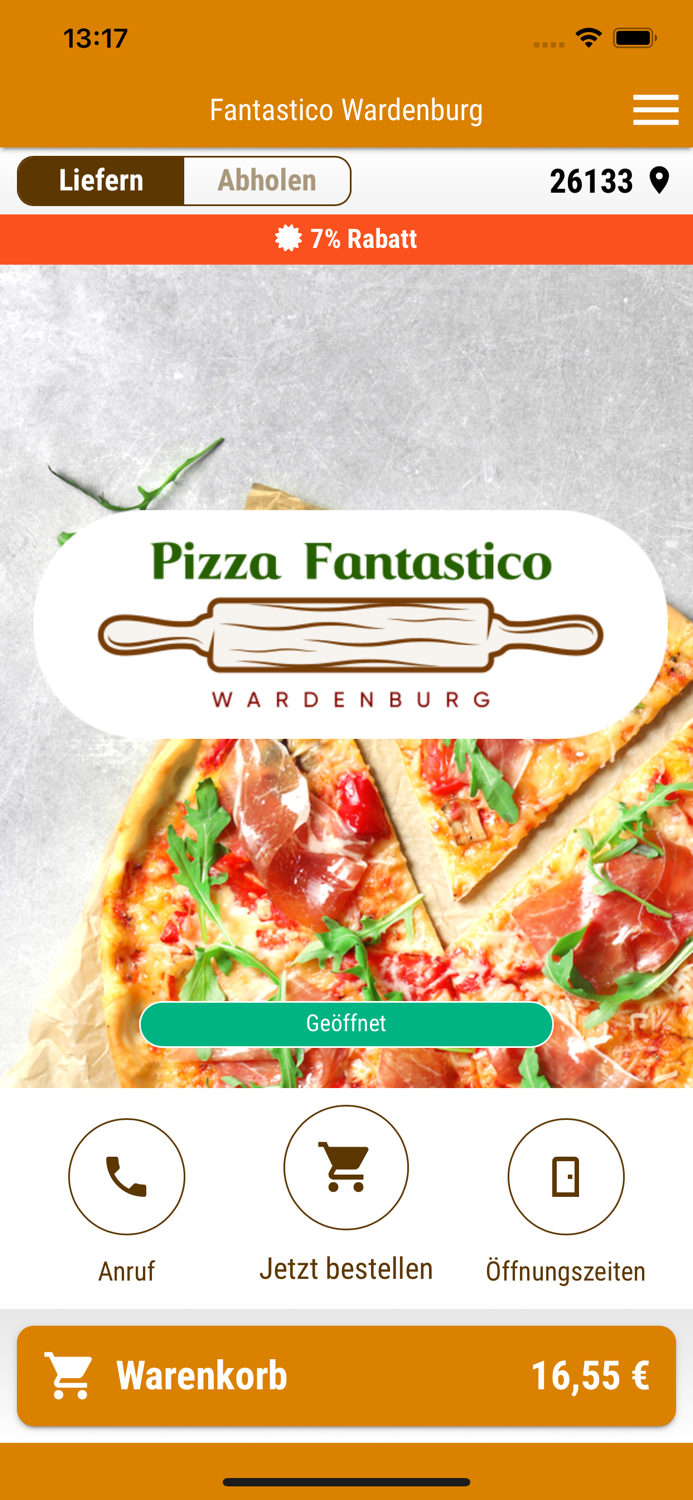 Pizza Fantastico Wardenburg