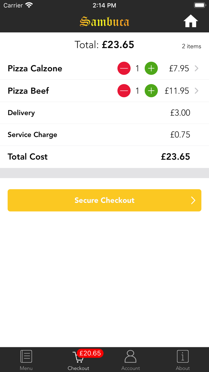 Sambuca Trinity Square