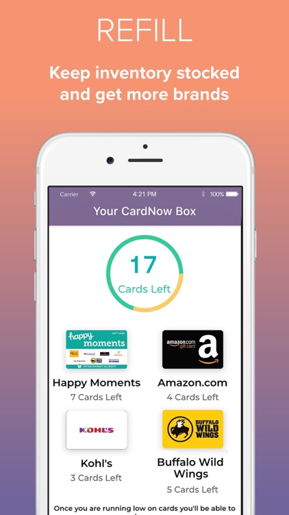 CardNow Gifting and Rewards screenshot-5
