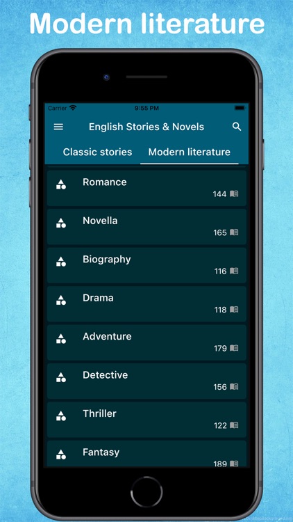 English Stories and Novels