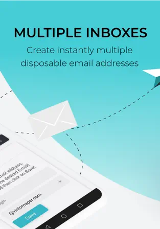 Screenshot 3 Temp Mail - Disposable Inbox iphone