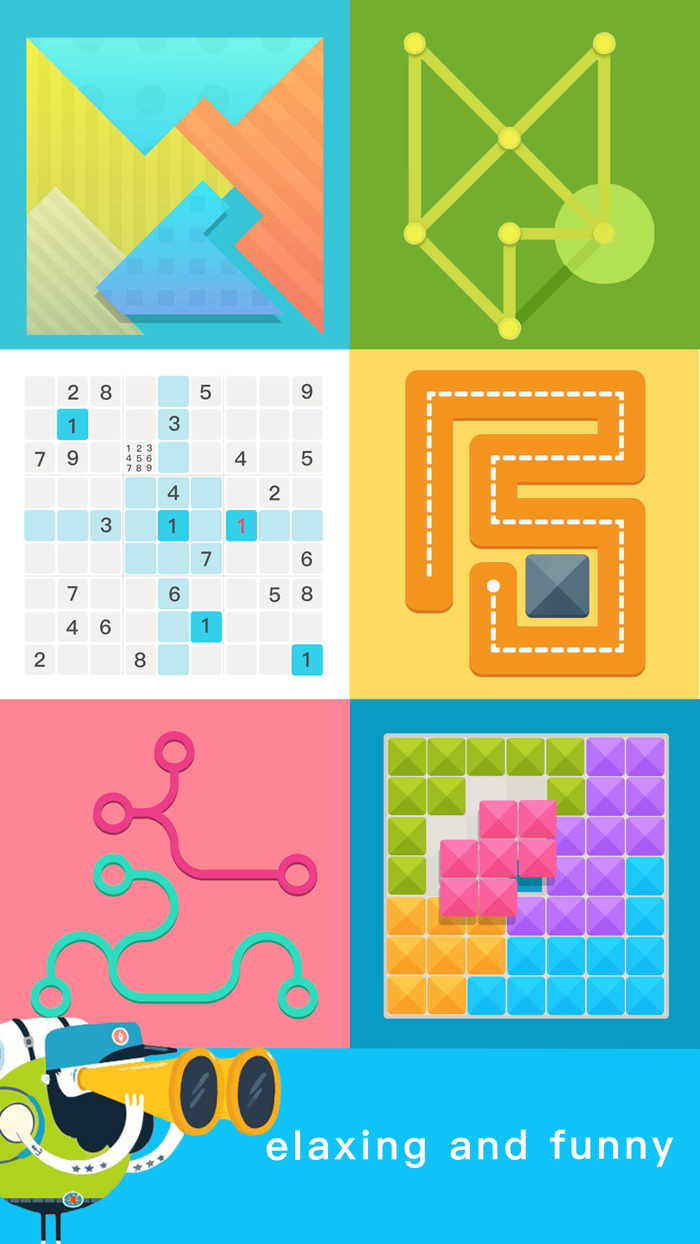 天天脑力 - 连线一笔画智力游戏