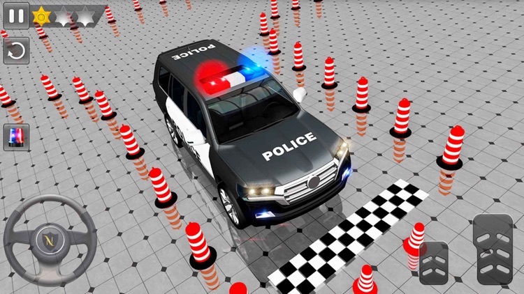 Advance Police Parking Game