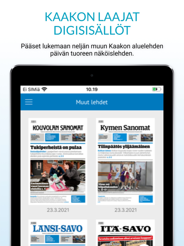 Etelä-Saimaa, päivän lehti