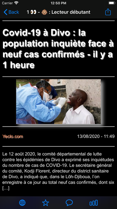 Actu Côte d'ivoire, Afrique screenshot 2