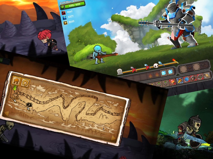 Clumsy Knight vs. Skeletons R