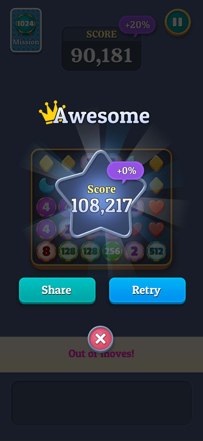 Ultimate 2048 Match3