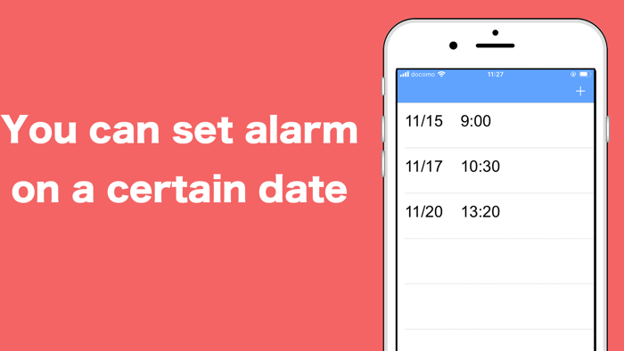SilentAlarm alarm clock app