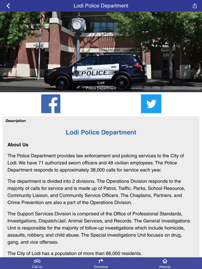 Lodi Police Department