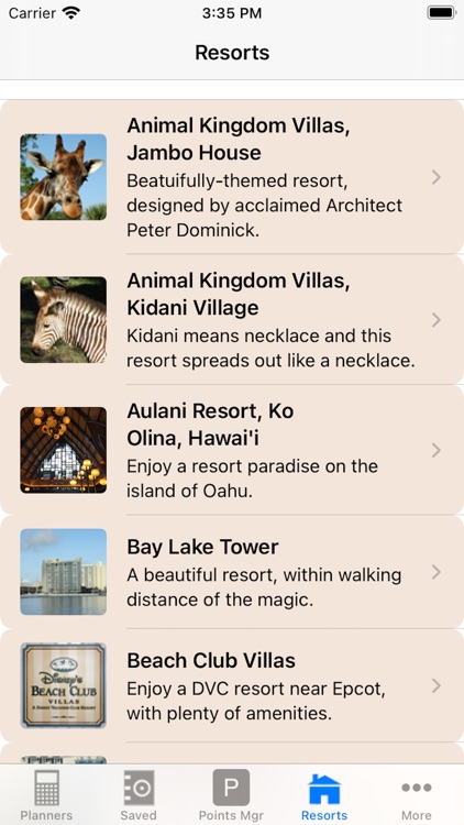 DVC Planner screenshot-3