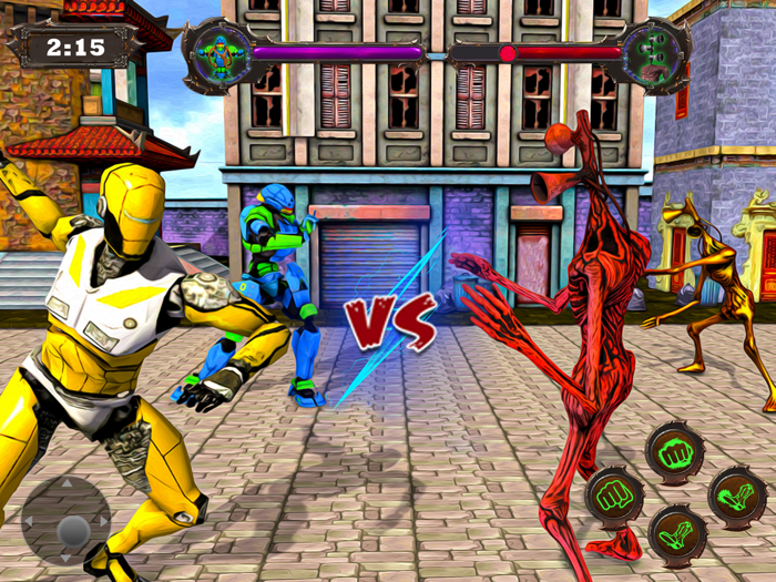 Siren Head Vs Robot Battle 3D