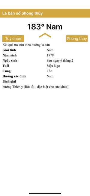 La bàn số phong thủy