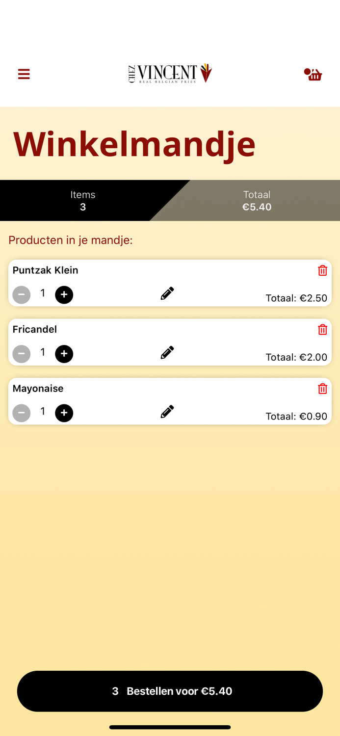 Frituur Chez Vincent