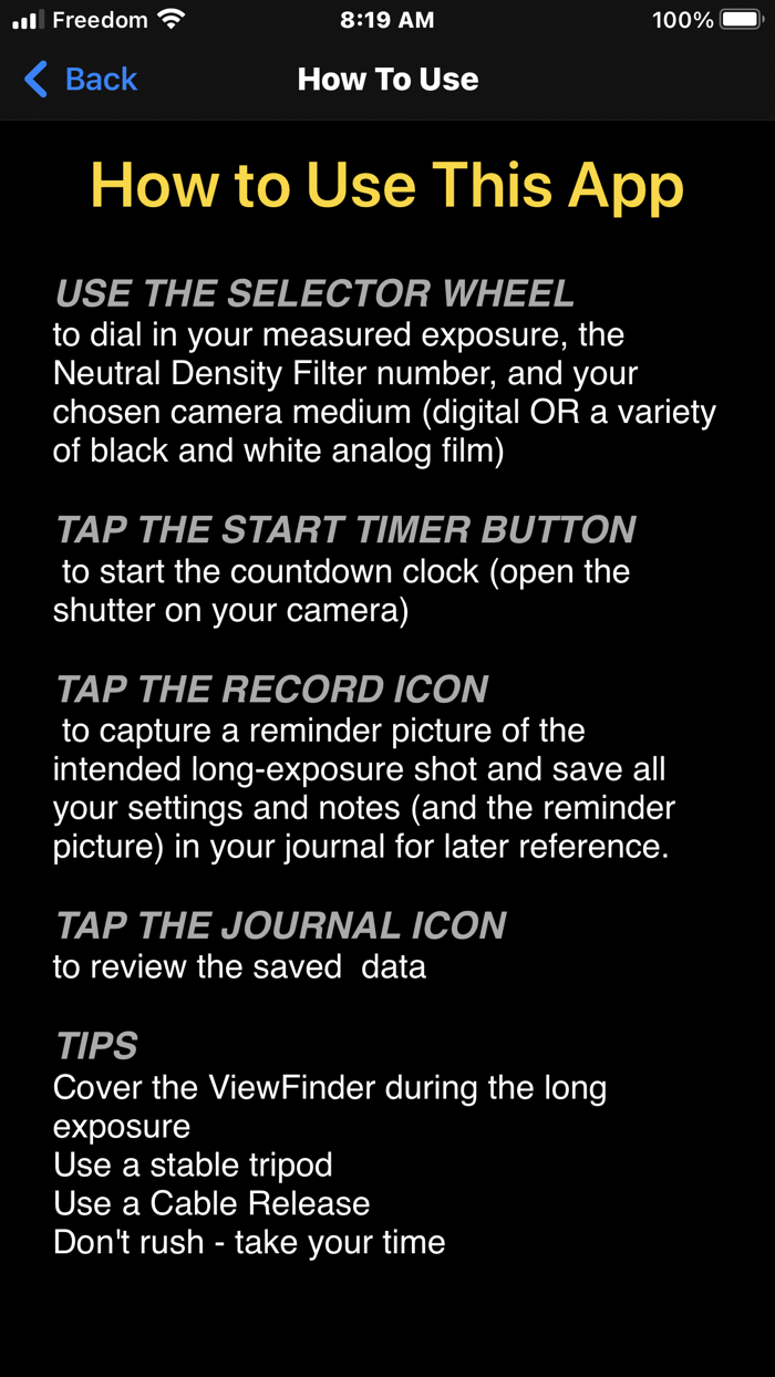 NDR Calc and Reciprocity Calc