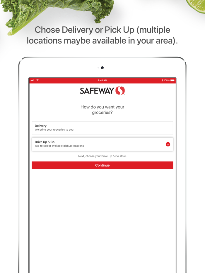 Safeway Grocery Deliveries