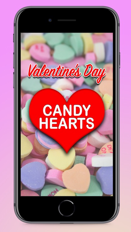 Candy Hearts Fun Stickers