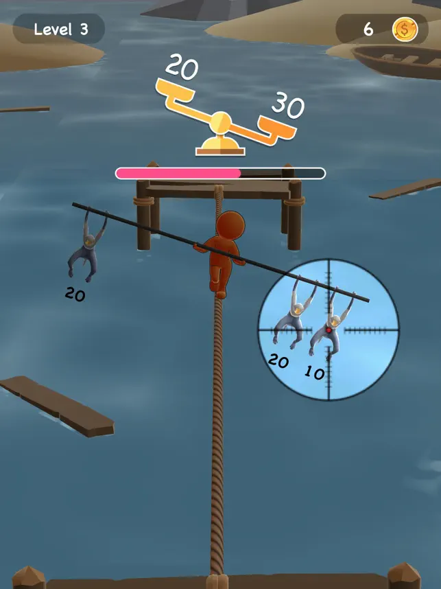 Billy Balance: Sniper, game for IOS