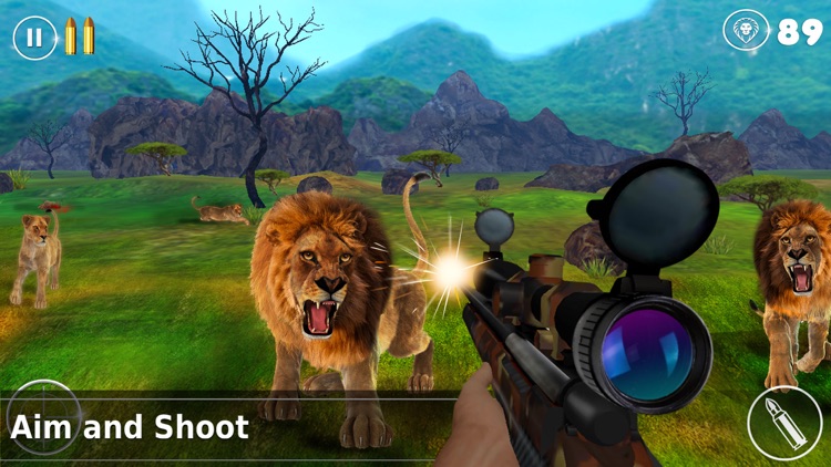 Lion Hunting - Hunting Games