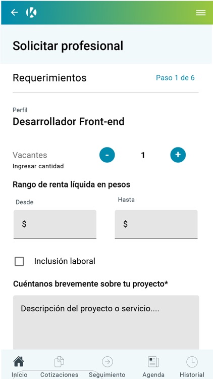 Plataforma Cliente screenshot-4